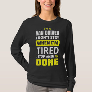 Vannin Van Leben Retro Van Vanner Vantasy Camper T-Shirt
