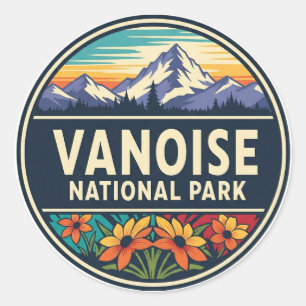 Vanoise Nationalpark Frankreich Reise Runder Aufkleber
