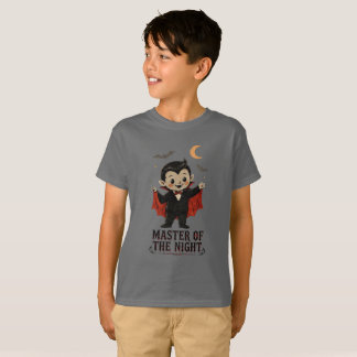 VANOSTÈ Meister der Nacht Süße Vampir Grafik T-Shirt