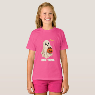 VANOSTÈ Schönes Süßes Gespenst Grafik T-Shirt | Ha