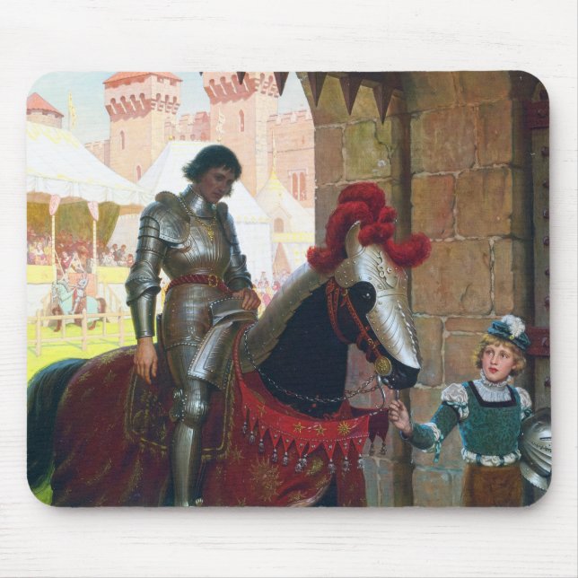 Vanquished, by Edmund Blair Leighton Mousepad (Vorne)