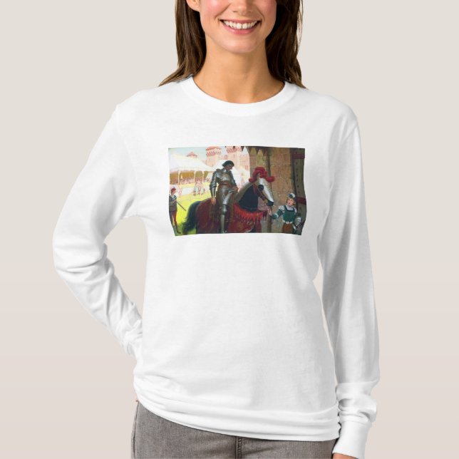 Vanquished, by Edmund Blair Leighton T-Shirt (Vorderseite)