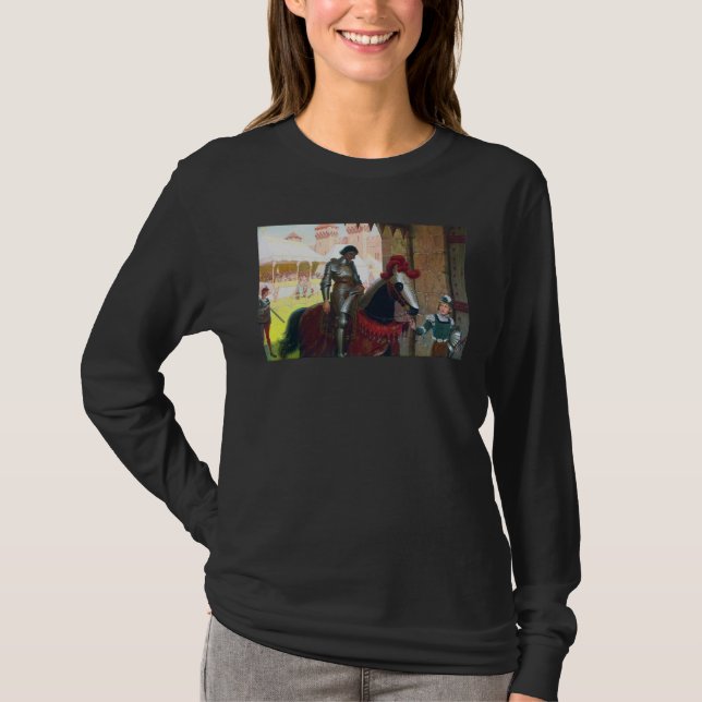 Vanquished, by Edmund Blair Leighton T-Shirt (Vorderseite)