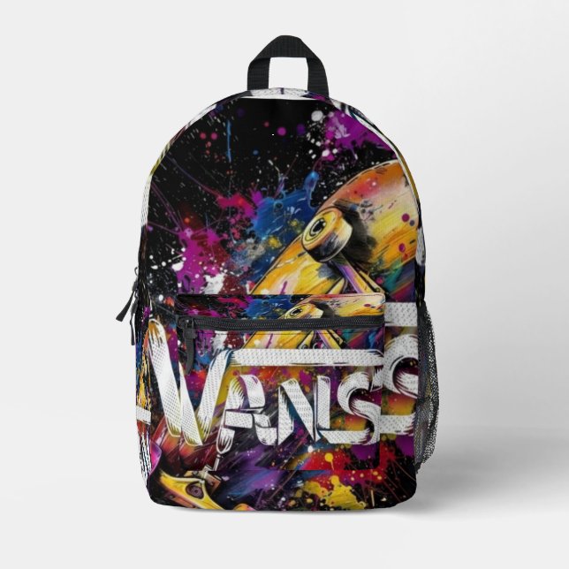 Vans Bedruckter Rucksack (Vorderseite)