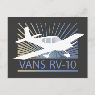 Vans RV-10 Postkarte