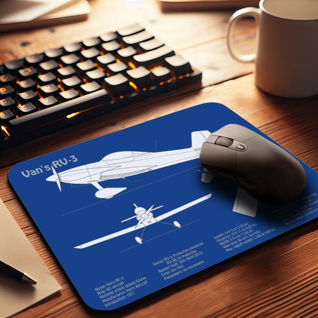 Van's RV-3 - Flugzeugkonzepte ABD Mousepad (Von Creator hochgeladen)