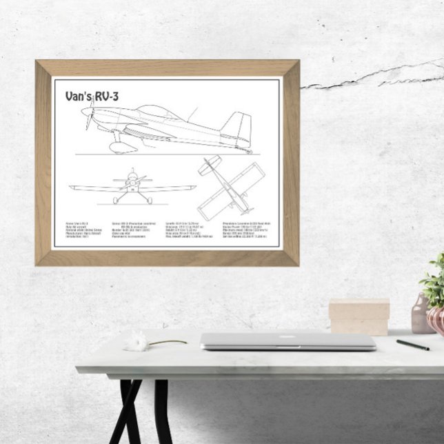 Van's RV-3 - Flugzeugkonzepte BD Fotodruck (Von Creator hochgeladen)