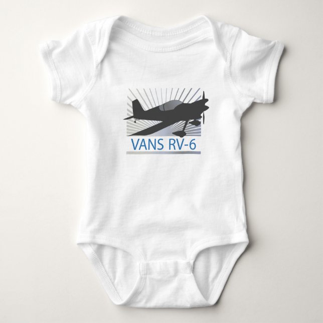 Vans RV-6 Baby Strampler (Vorderseite)