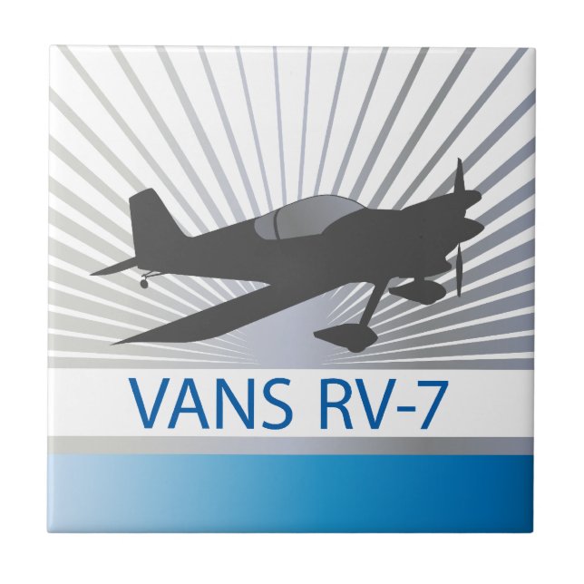 Vans RV-7-Flugzeug Fliese (Vorderseite)