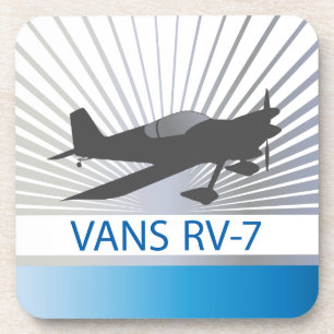 Vans RV-7-Flugzeug Getränkeuntersetzer