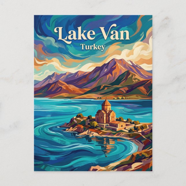 Vansee Türkei Postkarte (Vorderseite)