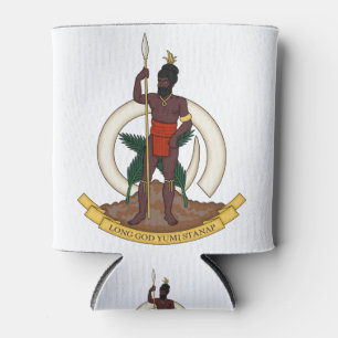 Vanuatu-Emblem Dosenkühler