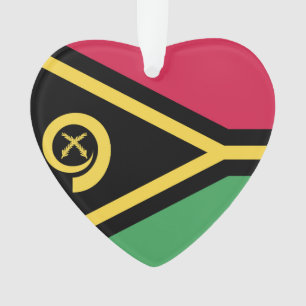 Vanuatu-Flag-Emblem Ornament