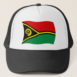 Vanuatu Flag Hat Truckerkappe