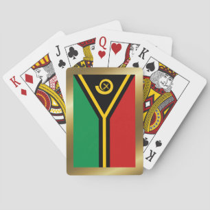 Vanuatu Flag Spielkarten