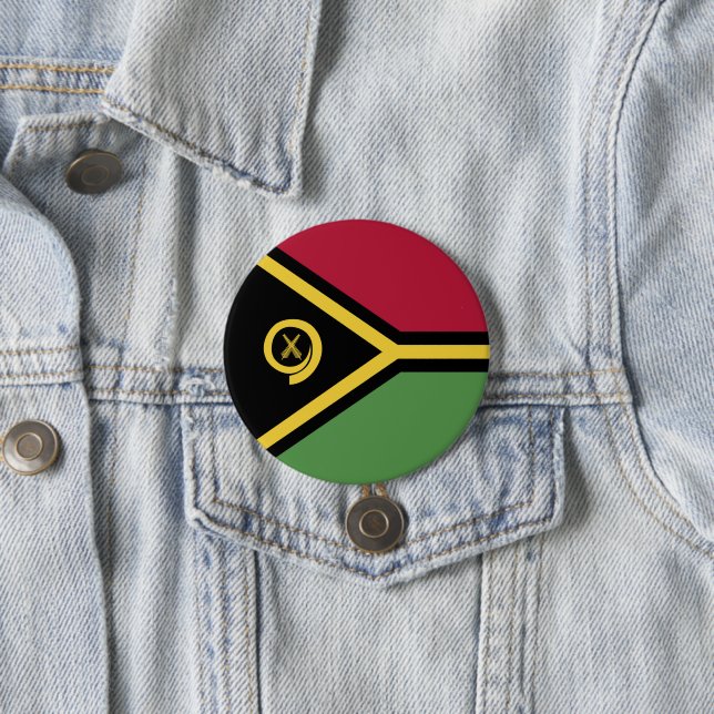 Vanuatu-Flagge Button (Beispiel)