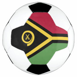 Vanuatu-Flagge Fußball
