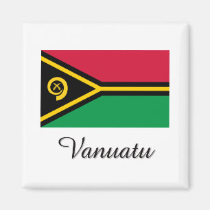 Vanuatu-Flaggen-Entwurf Magnet