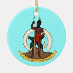 VANUATU - Gewohnter Weihnachtsschmuck