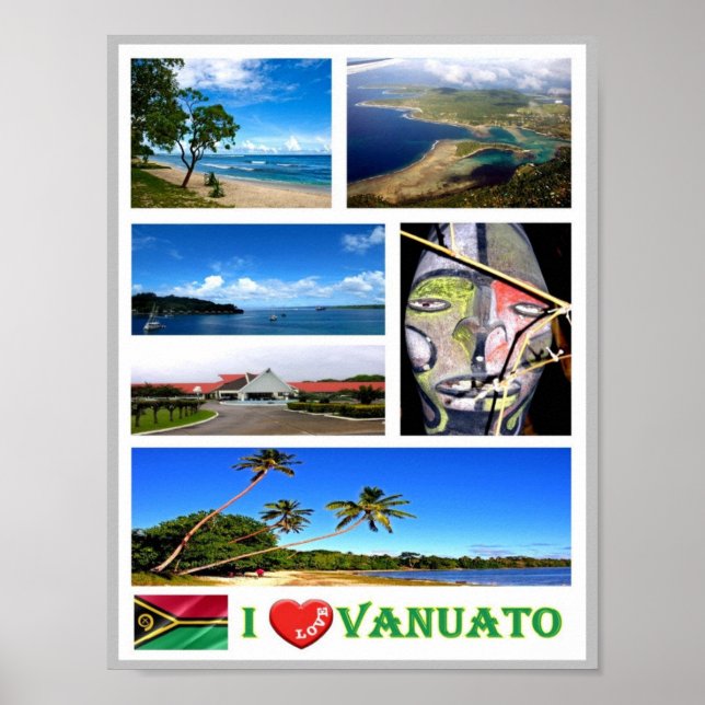 Vanuatu - I Liebe - Poster (Vorne)
