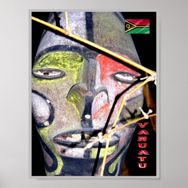 Vanuatu - Maske - Poster (Vorne)