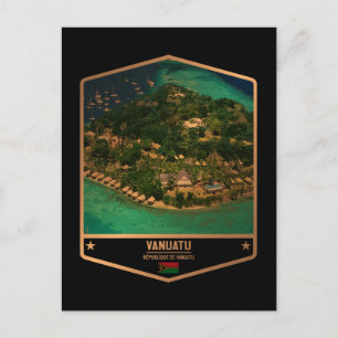 Vanuatu Postkarte