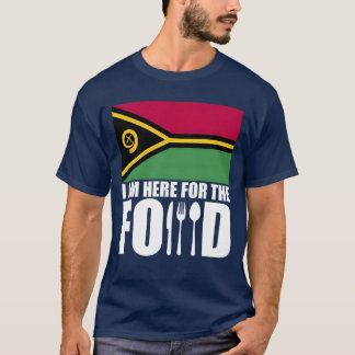 Vanuatu Souvenir Essen Reise lustig T-Shirt