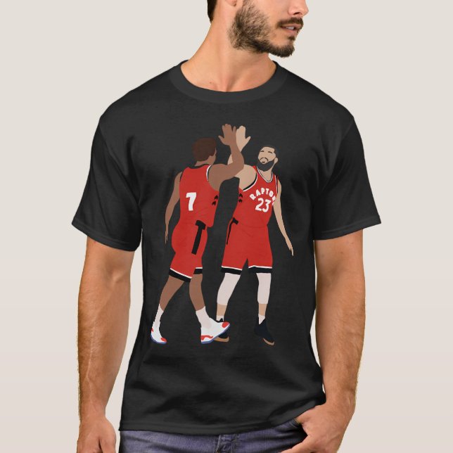 Vanvleet und Lowry T-Shirt (Vorderseite)