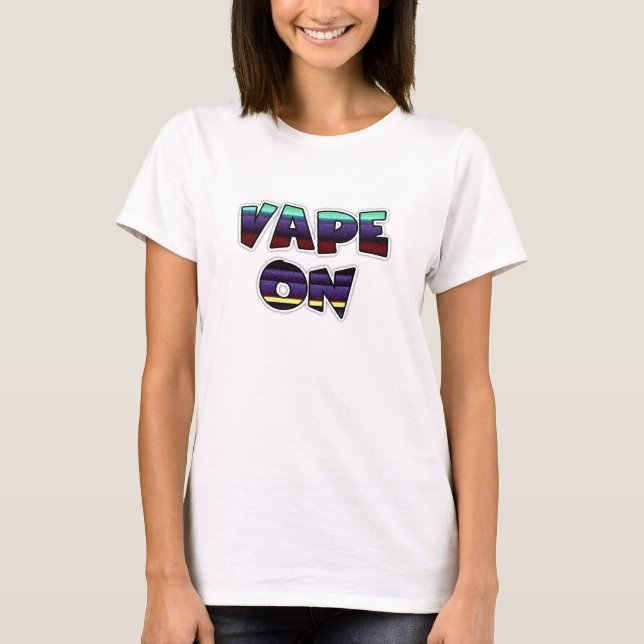 Vape auf Pro-Vaping-T - Shirt (Vorderseite)