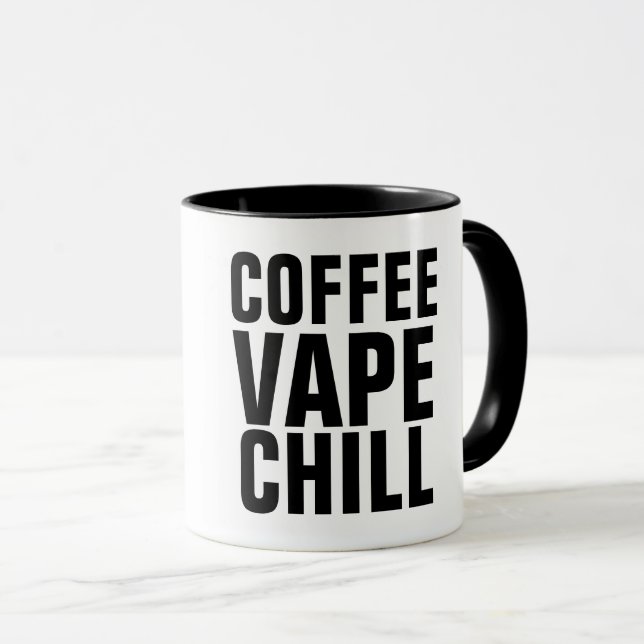 VAPE COFFEE Mugs Tasse (VorderseiteRechts)