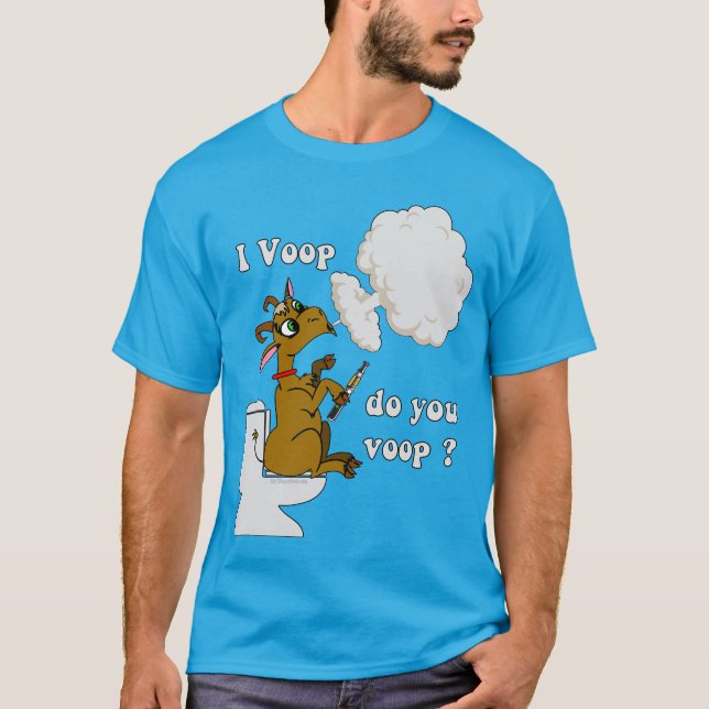 Vape | Funny Vaping I Voop Goat by VapeGoat™ T-Shirt (Vorderseite)