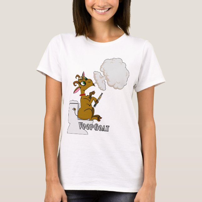Vape | Funny Vaping VoopGoat von VapeGoat™ T-Shirt (Vorderseite)