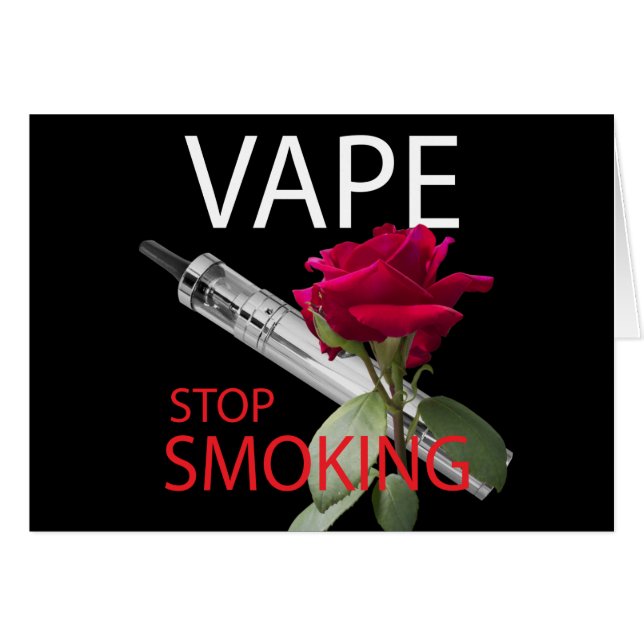 Vape. Hör auf zu rauchen (Vorderseite (Horizontal))