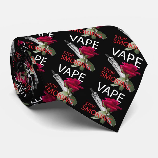 Vape. Hör auf zu rauchen Krawatte (Gerollt)