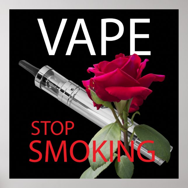 Vape. Hör auf zu rauchen Poster (Vorne)