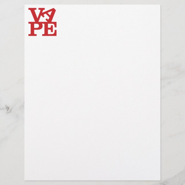 Vape Letters (Vorderseite)