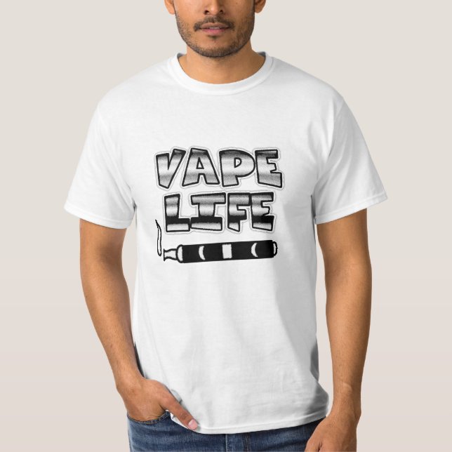 Vape Life Pro-Vaping T-Shirt (Vorderseite)