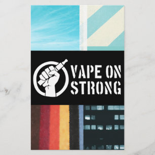 Vape on Strong Flyer