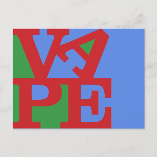 Vape Postkarte (Vorderseite)
