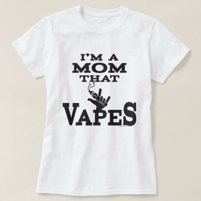 VAPE-Shirt | Mama, die Vapes | VapeGoat™ T-Shirt (Design vorne)
