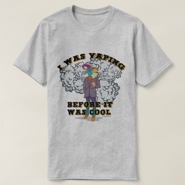 VAPE-Shirt | Vaping, bevor es Cool war VapeGoat™ T-Shirt (Design vorne)