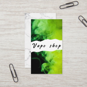 Vape Shop Zigarette Visitenkarte