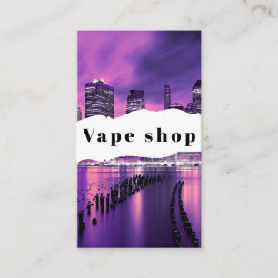Vape Shop Zigarette Visitenkarte