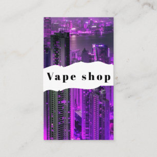 Vape Shop Zigarette Visitenkarte