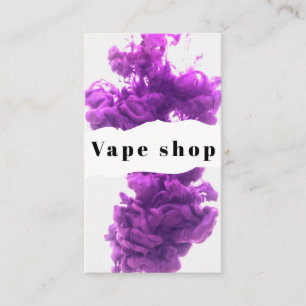 Vape Shop Zigarette Visitenkarte