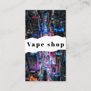 Vape Shop Zigarette Visitenkarte
