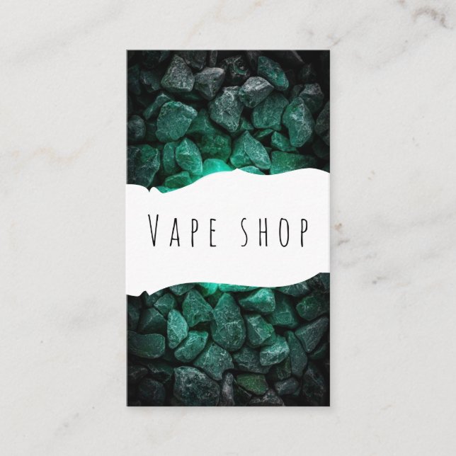 Vape Shop Zigarette Visitenkarte (Vorderseite)