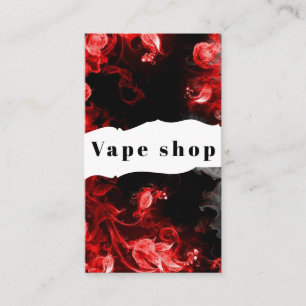 Vape Shop Zigarette Visitenkarte