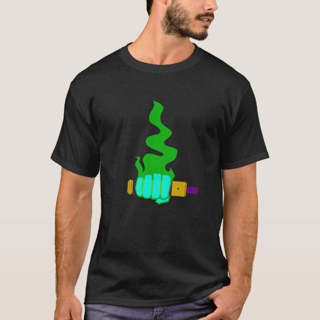 vape Stoß T-Shirt (Vorderseite)