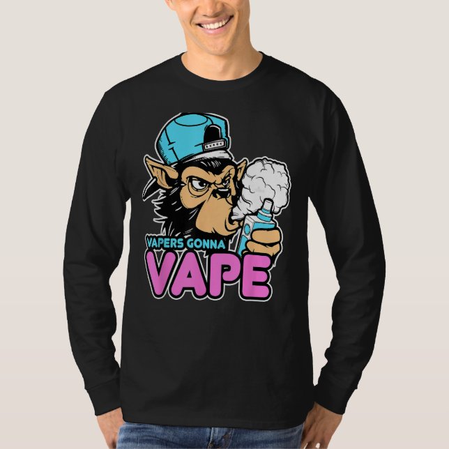 Vapers Gonna Via Nassa T-Shirt (Vorderseite)